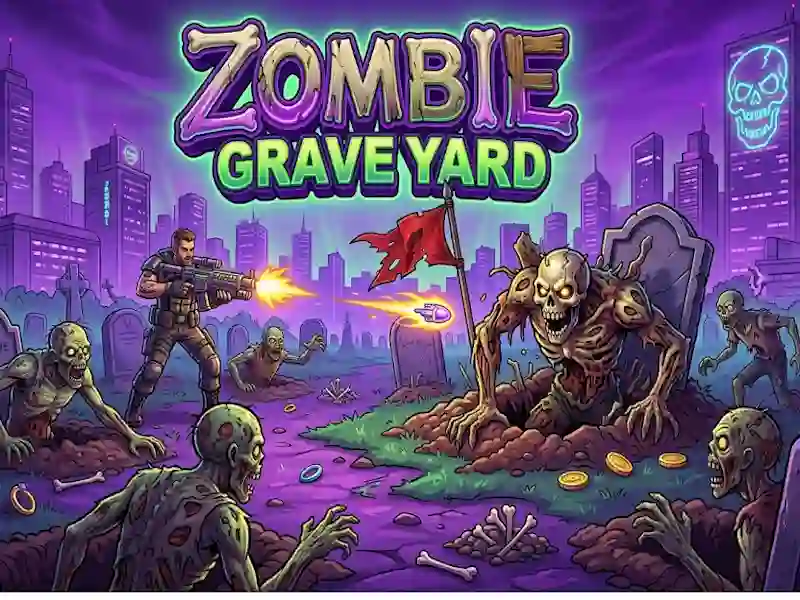 Leikur Zombie Grave Yard á netinu
