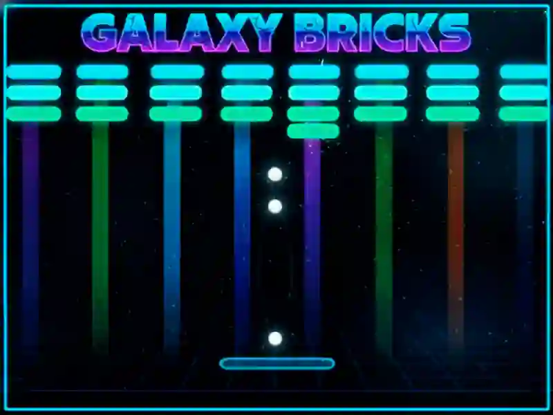 Leikur Galaxy Bricks á netinu