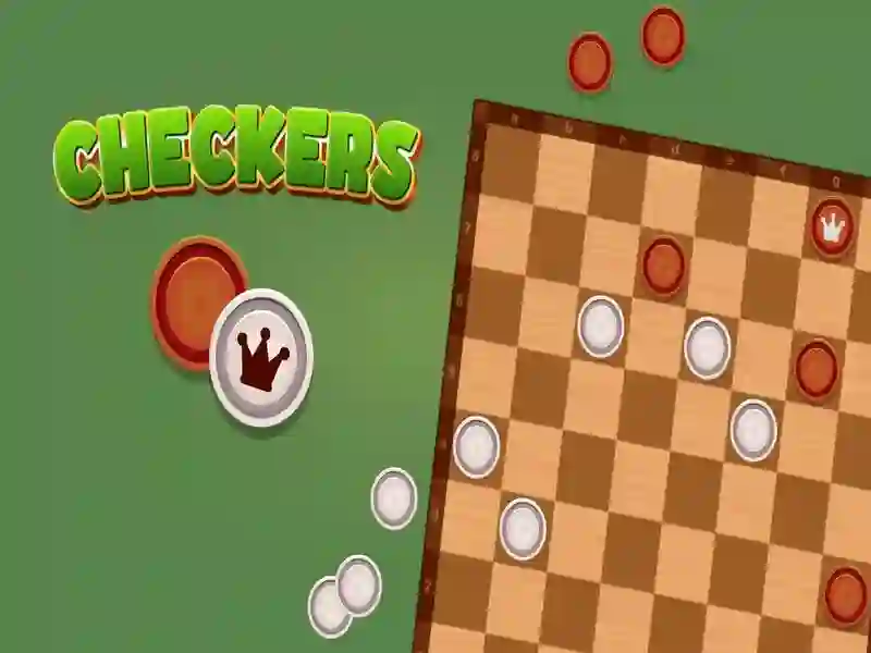 Leikur Checkers á netinu
