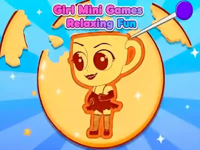 Leikur Girl Mini Games Afslappandi gaman á netinu