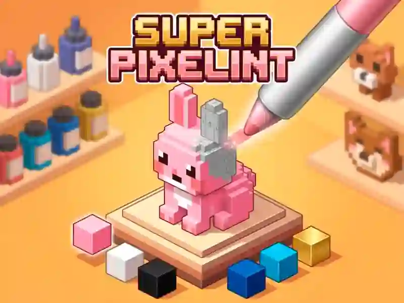Leikur Super Pixelint á netinu