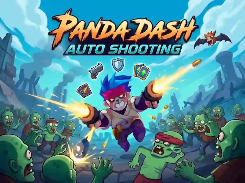 Leikur Panda Dash Auto Shooting á netinu