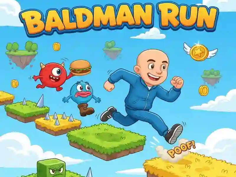 Leikur Baldman Run á netinu
