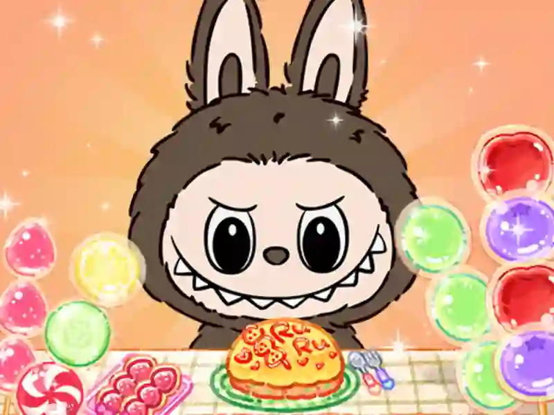 Leikur Labubu Doll Mukbang ASMR afhjúpaði á netinu