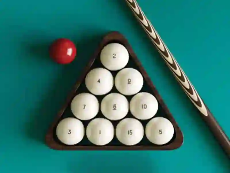 Leikur Billjard 3d: rússneska pýramídi á netinu