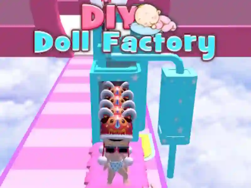 Leikur DIY Doll Factory á netinu Leikur DIY Doll Factory á netinu