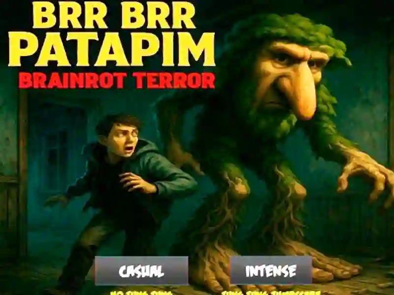 Leikur BRR BRR Patapim Brainrot Terror á netinu