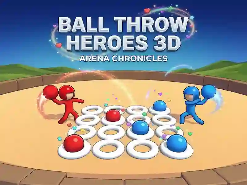Leikur Ball Throw Heroes 3D á netinu