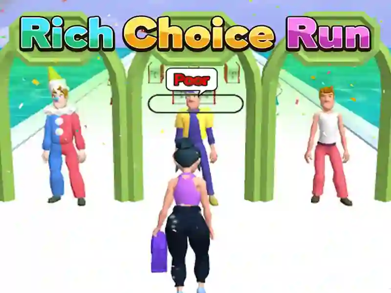 Leikur Rich Choice Run á netinu