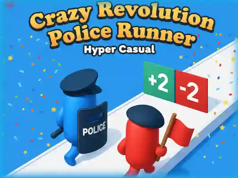 Leikur Crazy Revolution Police Runner: Hyper Casual á netinu