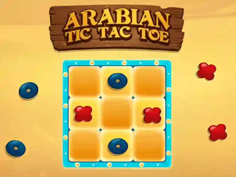 Leikur Arabískur Tic Tac Toe á netinu