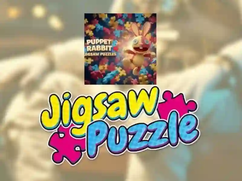 Leikur Puppet Rabbit Jigsaw Puzzles á netinu Leikur Puppet Rabbit Jigsaw Puzzles á netinu