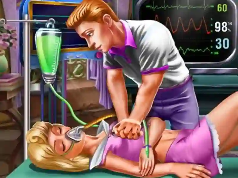 Leikur Bjarga sofandi fegurð á netinu