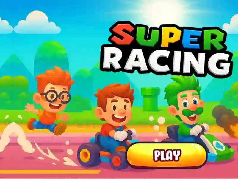Leikur Super Racing á netinu