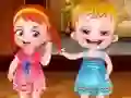 Leikur Baby Hazel lærir mannasi á netinu
