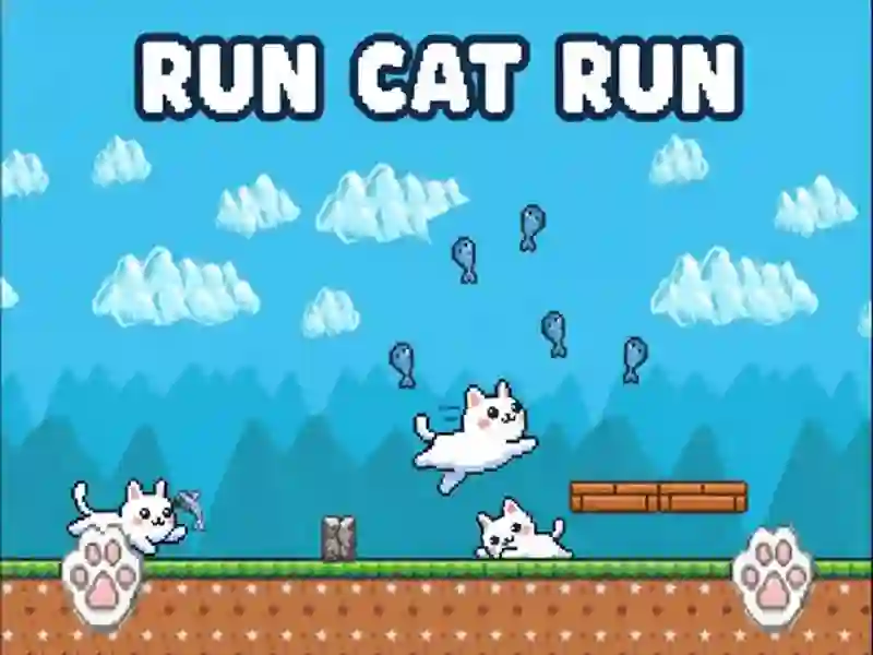 Leikur Hlaupa Cat Run á netinu