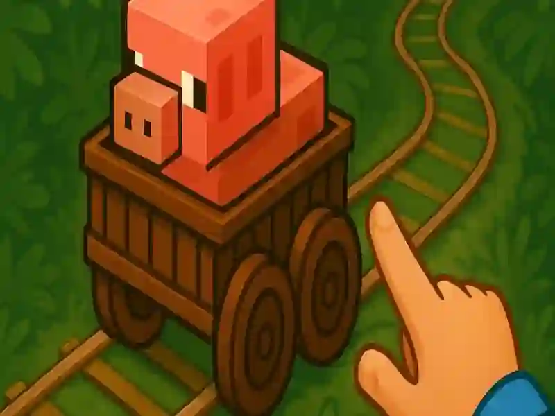 Leikur Dýr í teinum! á netinu