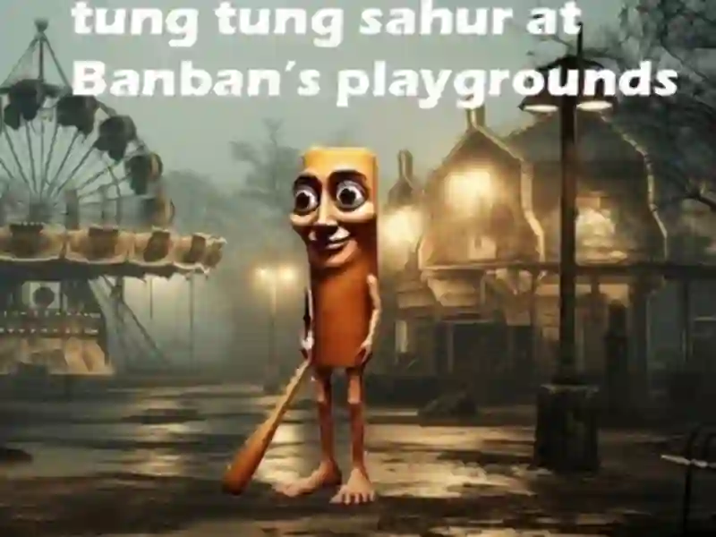 Leikur Tung Tung Sahur á Banban Playgrounds á netinu