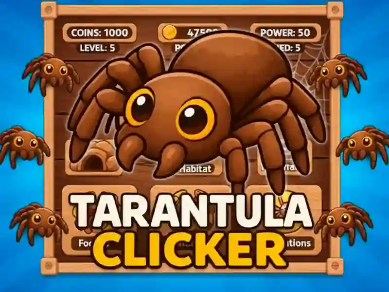 Leikur Tarantula Clicker á netinu