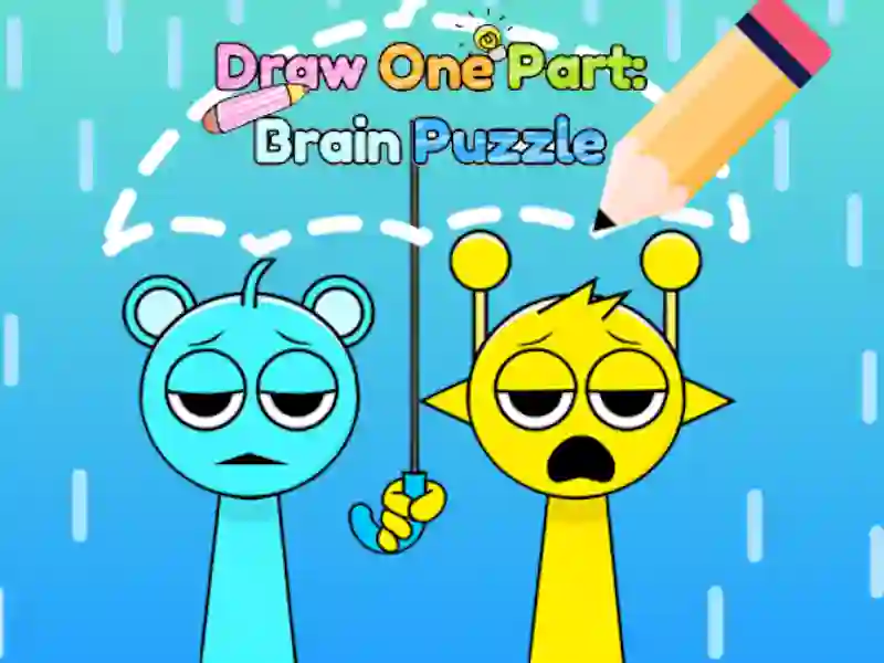 Leikur Draw One Part: Brain Puzzle á netinu