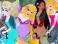 Leikur Disney Princess Tandem á netinu