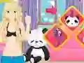 Leikur Panda Hár á netinu Leikur Panda Hár á netinu