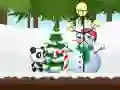 Leikur Jóla Panda Hlaup á netinu Leikur Jóla Panda Hlaup á netinu