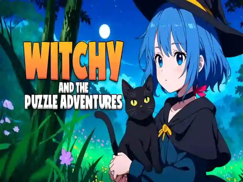 Leikur Witchy and the Puzzle Adventures á netinu