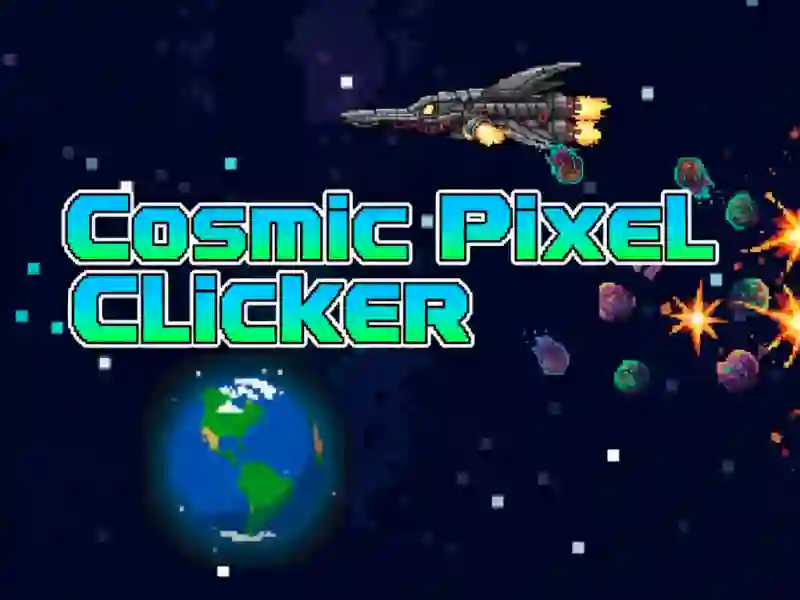 Leikur Cosmic Pixel Clicker á netinu