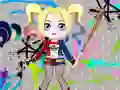 Leikur Sæt Harley Quinn Klæðna á netinu