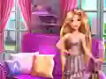 Leikur Finndu kjól Rapunzel á ball á netinu