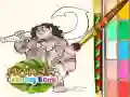 Leikur Moana Litabók á netinu