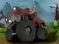 Leikur Monster Truck Flip Stökk á netinu Leikur Monster Truck Flip Stökk á netinu