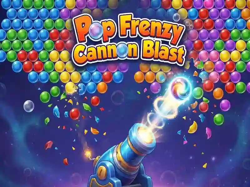 Leikur Pop Frenzy Cannon Blast á netinu