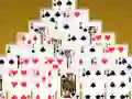 Leikur Pýramída Solitaire á netinu Leikur Pýramída Solitaire á netinu