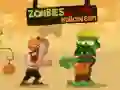 Leikur Zombí gegn Halloween á netinu Leikur Zombí gegn Halloween á netinu