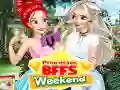 Leikur Prinsessanna BFF helgi á netinu Leikur Prinsessanna BFF helgi á netinu