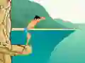 Leikur Cliff dýfa á netinu Leikur Cliff dýfa á netinu