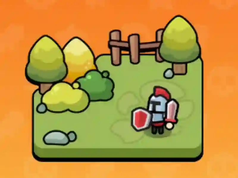 Leikur Little Hero Knight á netinu