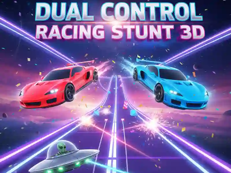 Leikur Dual Control Racing Stunt 3D á netinu