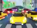 Leikur Blocky Bíll Keppni á netinu Leikur Blocky Bíll Keppni á netinu