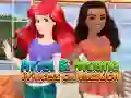 Leikur Ariel og Moana: Prinsessur í frí á netinu