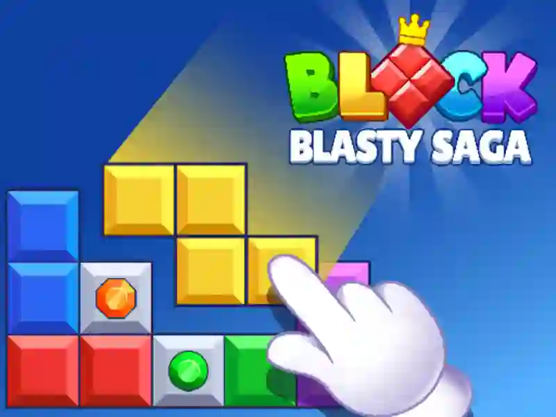Leikur Block Blasty Saga á netinu
