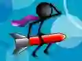 Leikur Stickman Púsl á netinu Leikur Stickman Púsl á netinu