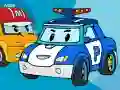 Leikur Robocar Litirbók á netinu Leikur Robocar Litirbók á netinu