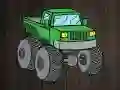 Leikur Monster Truck Púslar á netinu Leikur Monster Truck Púslar á netinu