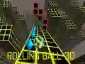 Leikur Rullandi Kúla 3D á netinu Leikur Rullandi Kúla 3D á netinu