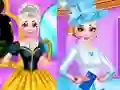 Leikur Royal Queen gegn Modern Queen á netinu Leikur Royal Queen gegn Modern Queen á netinu