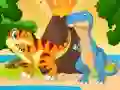 Leikur Dino Puzzl á netinu Leikur Dino Puzzl á netinu
