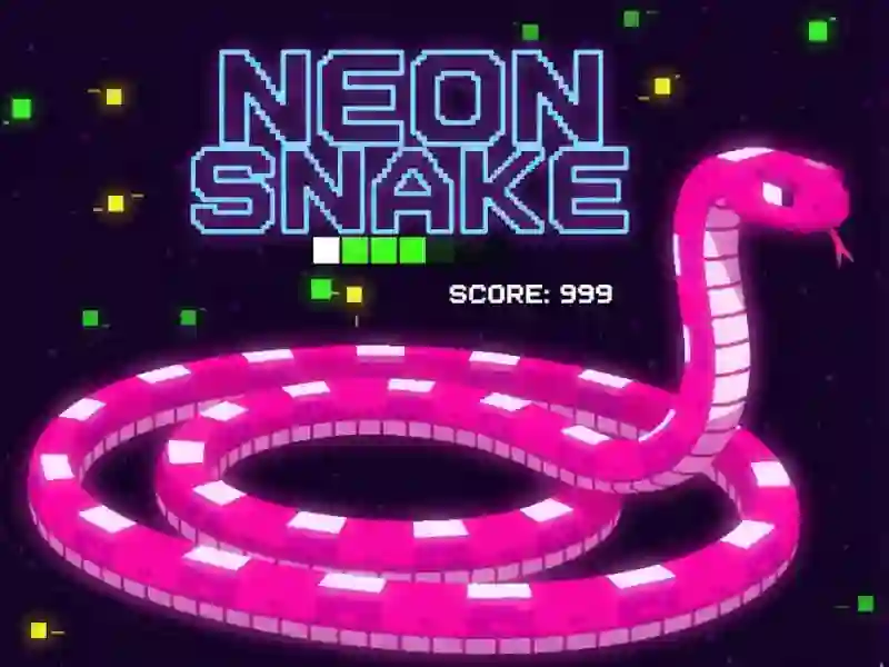 Leikur Neon Snake á netinu